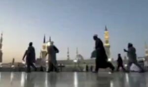 فیلم / حال و هوای مسجدالنبی در روز ولادت پیامبر رحمت