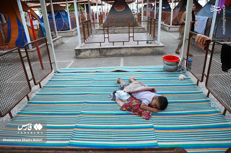 عکس/ اتراق مسافران تابستانی در سواحل چالوس