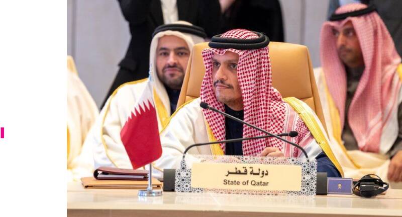 قطر،دوحه،صهيونيستي،رژيم،خارجه،وزير،بمباران،حماس،امور،منطقه،ن ...