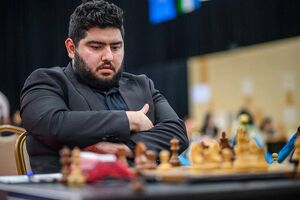 اولین شکست مقصودلو در گرند سوییس