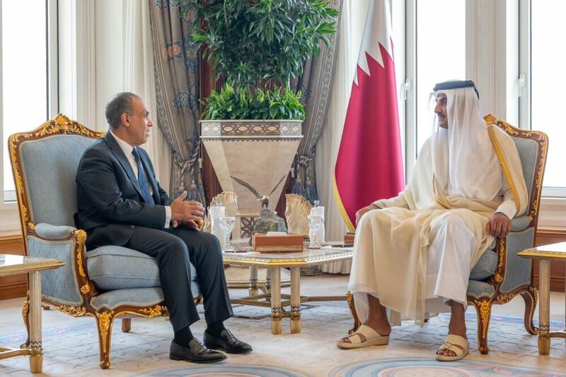پیام رئیس‌جمهور مصر به امیر قطر