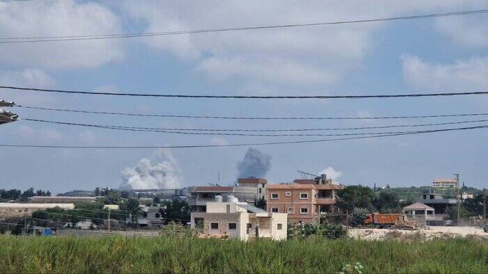 ادامه حملات هوایی رژیم صهیونیستی به مناطق مختلف جنوب لبنان + ویدئو