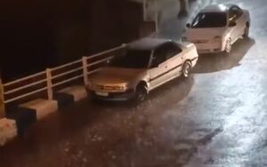 فیلم / بارش شدید باران در کلیبر آذربایجان شرقی