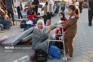بی‌خانمان شدن بیش از ۵۰ هزار فلسطینی در غزه در کمتر از یک هفته