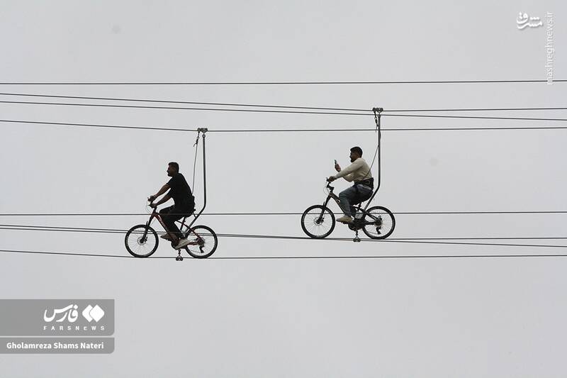 عکس / هیجان در پل ماجراجویی کلاردشت 15