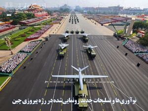 نوآوری‌ها و تسلیحات جدید رونمایی شده در رژه پیروزی چین