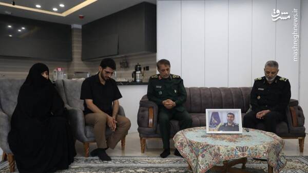 دیدار سرلشکر موسوی با خانواده شهدای جنگ ۱۲ روزه+ عکس