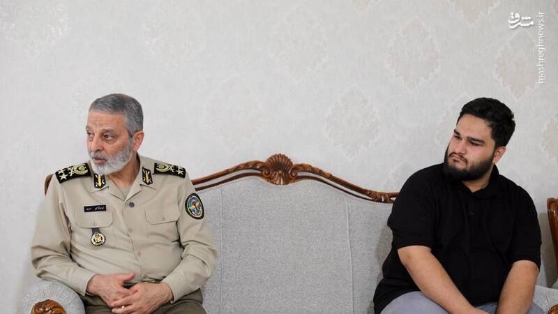 دیدار سرلشکر موسوی با خانواده شهدای جنگ ۱۲ روزه+ عکس