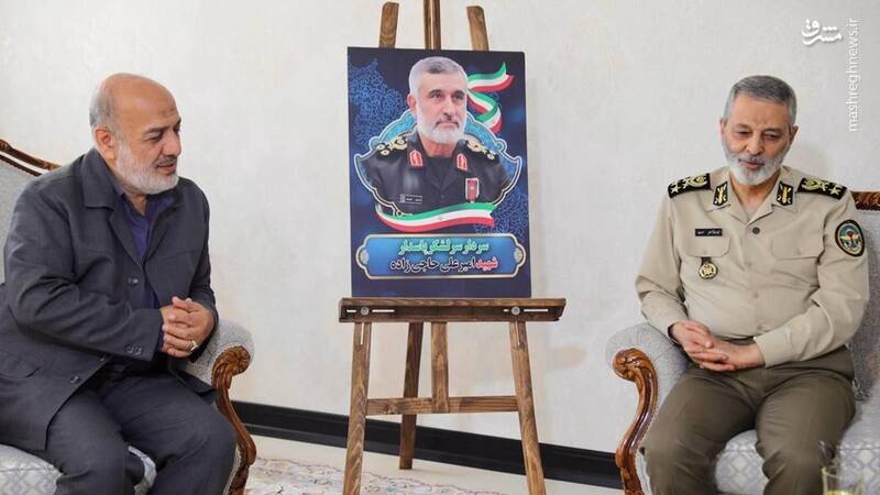 دیدار سرلشکر موسوی با خانواده شهدای جنگ ۱۲ روزه+ عکس