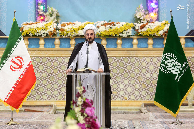 عکس / آیین خطبه خوانی خادمان حرم حضرت فاطمه معصومه (س) 5