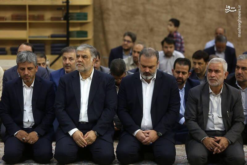 عکس / آیین خطبه خوانی خادمان حرم حضرت فاطمه معصومه (س) 23