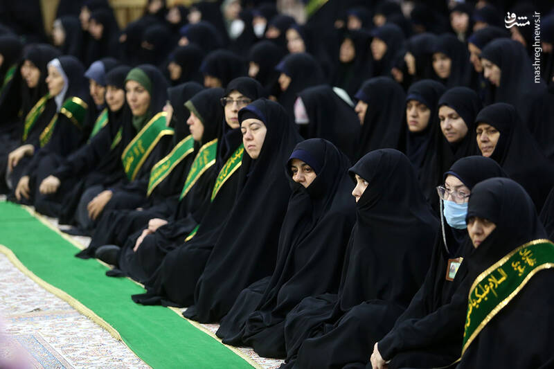 عکس / آیین خطبه خوانی خادمان حرم حضرت فاطمه معصومه (س) 24