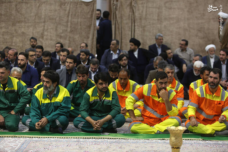 عکس / آیین خطبه خوانی خادمان حرم حضرت فاطمه معصومه (س) 17