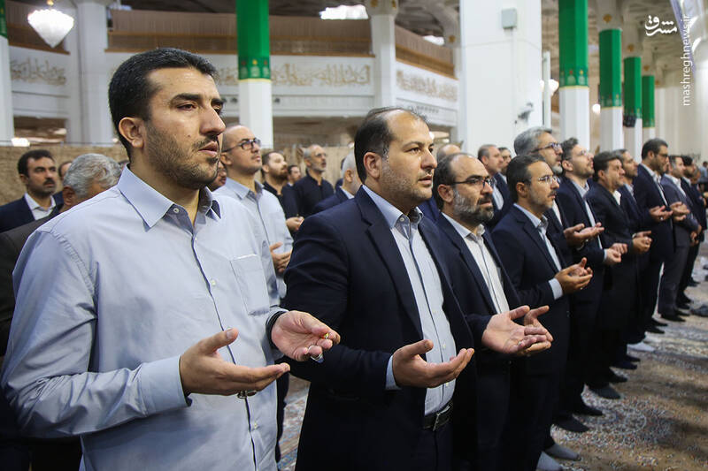 عکس / آیین خطبه خوانی خادمان حرم حضرت فاطمه معصومه (س) 16