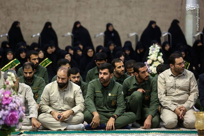 عکس / آیین خطبه خوانی خادمان حرم حضرت فاطمه معصومه (س) 7