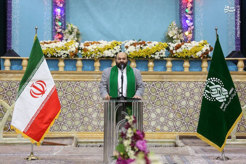 عکس / آیین خطبه خوانی خادمان حرم حضرت فاطمه معصومه (س) 8