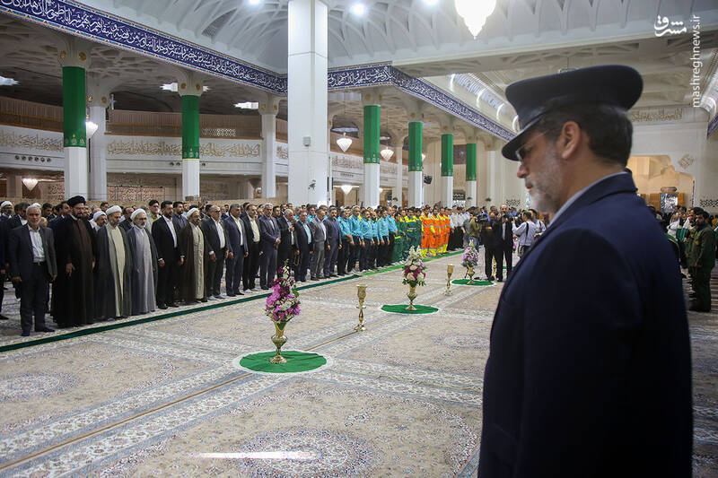 عکس / آیین خطبه خوانی خادمان حرم حضرت فاطمه معصومه (س) 4