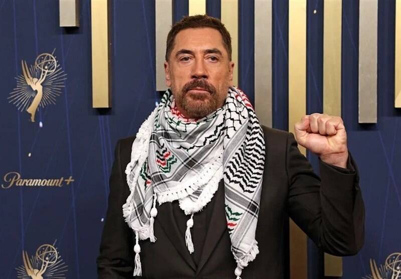 فلسطين،حمايت،باردم،بازيگر،توجيه،سينما،پارامونت،آپارتايد،غزه