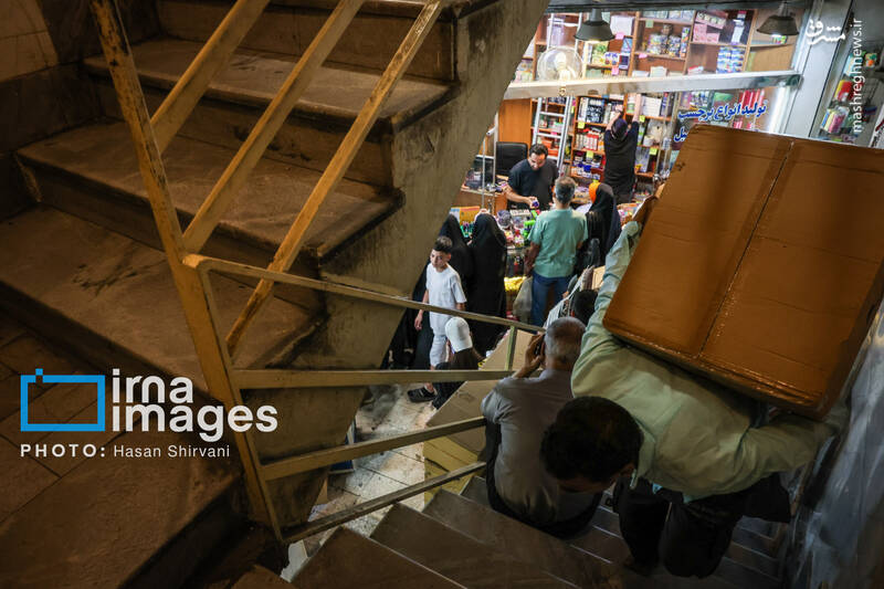 عکس/ بازار نوشت افزار در آستانه آغاز سال تحصیلی