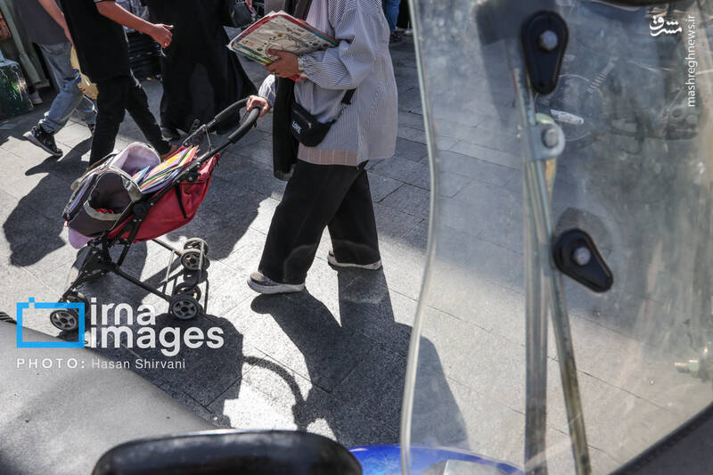 عکس/ بازار نوشت افزار در آستانه آغاز سال تحصیلی