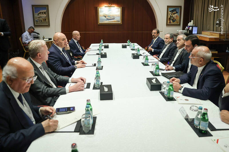 دیدار عون و پزشکیان در دوحه