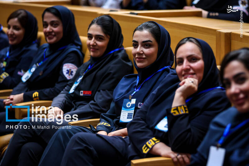 عکس / حضور پزشکیان در پنجاهمین سالگرد تأسیس اورژانس 21