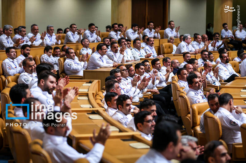 عکس / حضور پزشکیان در پنجاهمین سالگرد تأسیس اورژانس 20
