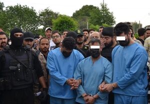 دستگیری زورگیران مسلح با اجرای طرح مهار / کشف شمشیر و کلت کمری از متهمان!