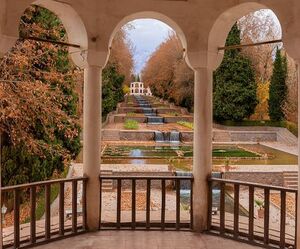 باغ شاهزاده ماهان در استان کرمان در انتظار پاییز+ عکس