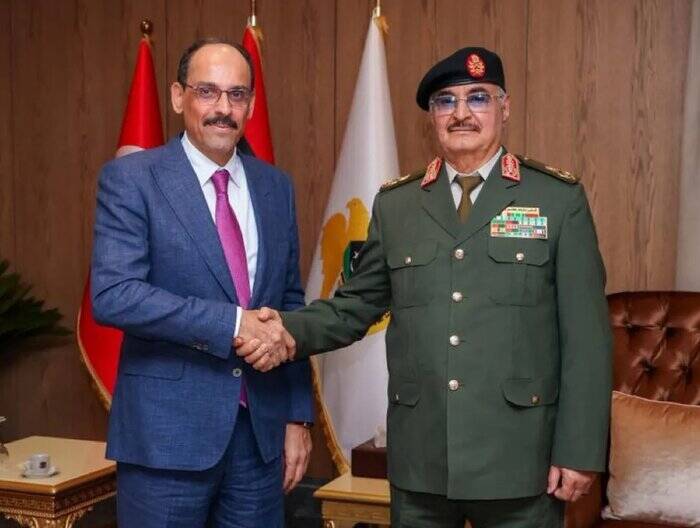 دیدار کالین رئیس «میت» ترکیه با ژنرال حفتر در بنغازی