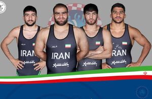 صدرنشینی کشتی فرنگی ایران در جهان/ درخشش در ۴ وزن نخست با دو طلا و یک نقره +فیلم