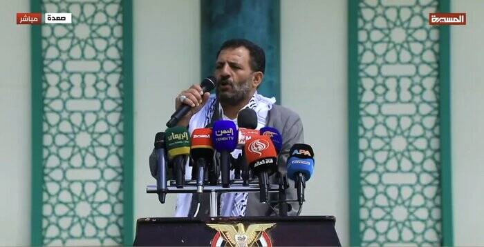 راهپیمایان یمنی: مذاکره با اسرائیل بیفایده است/مقاومت تنها گزینه پیشروی امت اسلامی+فیلم