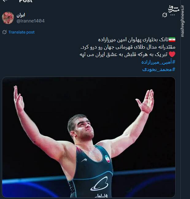 توئیتریها از تاج گذاری میرزازاده در سنگین وزن جهان گفتند 6