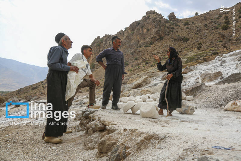 عکس / معدن نمک «قلعه رشید» 13