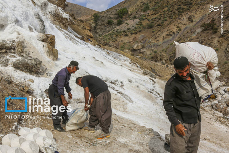 عکس / معدن نمک «قلعه رشید» 11