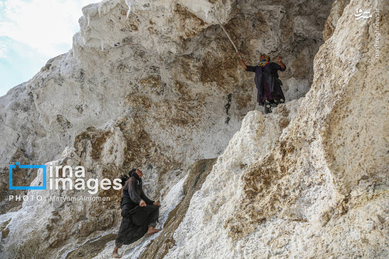 عکس / معدن نمک «قلعه رشید» 6