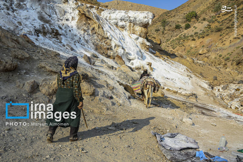 عکس / معدن نمک «قلعه رشید» 4