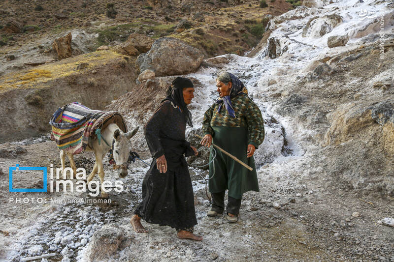 عکس / معدن نمک «قلعه رشید» 3