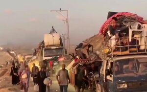 صحنه‌هایی از کوچ اجباری مردم غزه