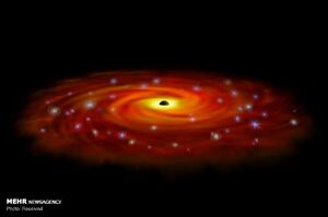 کشف سیاه‌چاله‌ای که سالانه ۳ هزار خورشید می‌بلعد!