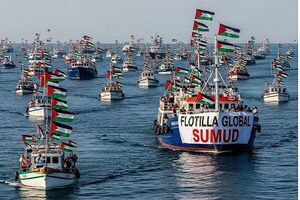 آغاز حرکت «عمر مختار» برای پیوستن به ناوگان «صمود»