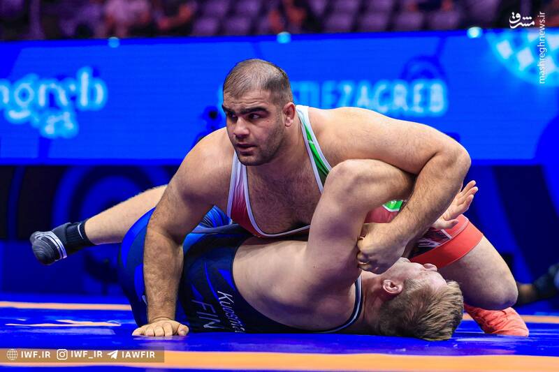 عکس/ رقابتهای کشتی فرنگی قهرمانی جهان در کرواسی