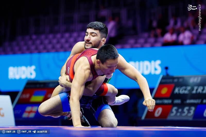 عکس/ رقابتهای کشتی فرنگی قهرمانی جهان در کرواسی