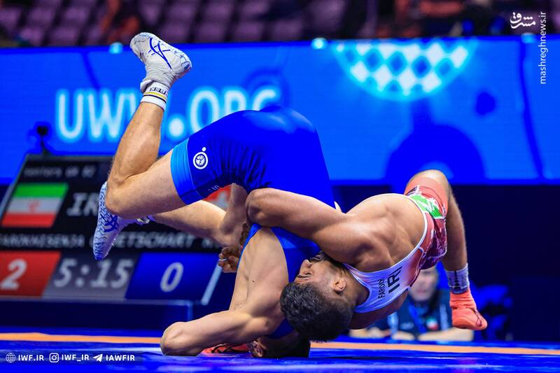 عکس/ رقابتهای کشتی فرنگی قهرمانی جهان در کرواسی