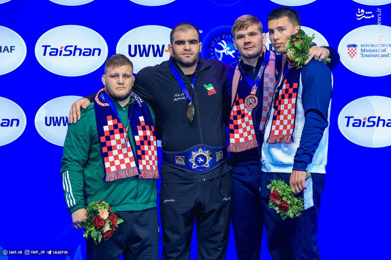 عکس/ رقابتهای کشتی فرنگی قهرمانی جهان در کرواسی