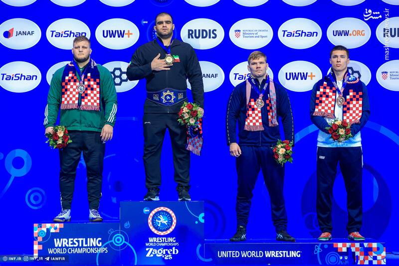 عکس/ رقابتهای کشتی فرنگی قهرمانی جهان در کرواسی