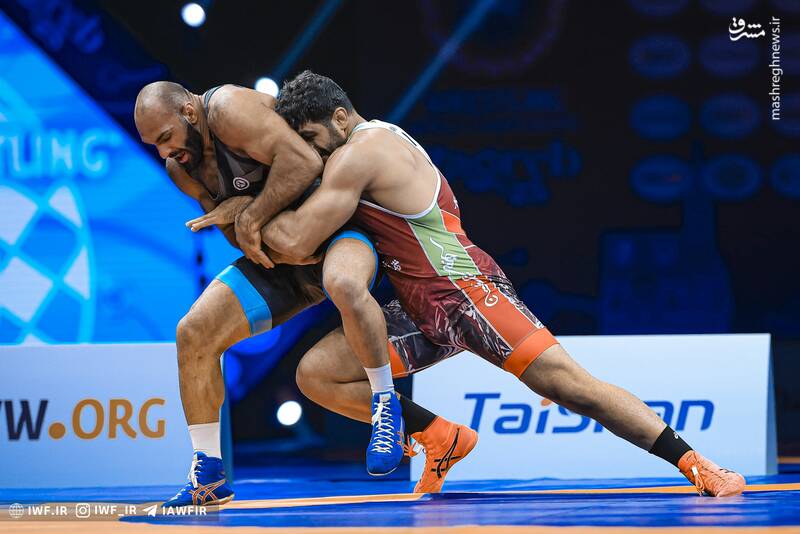 عکس/ رقابتهای کشتی فرنگی قهرمانی جهان در کرواسی