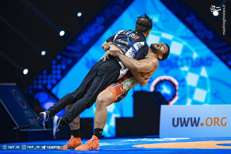 عکس/ رقابتهای کشتی فرنگی قهرمانی جهان در کرواسی