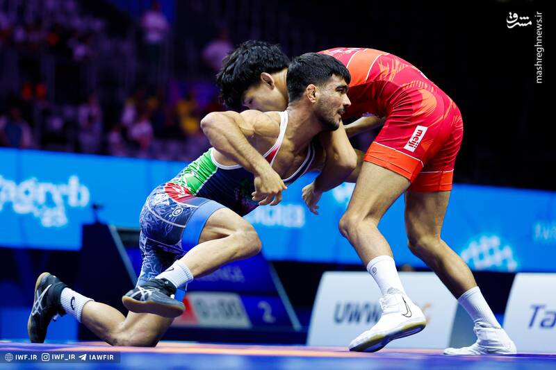 عکس/ رقابتهای کشتی فرنگی قهرمانی جهان در کرواسی