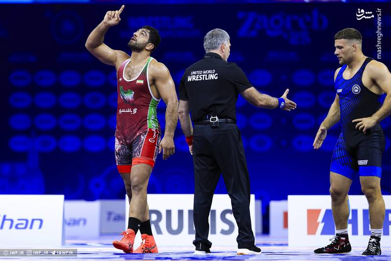 عکس/ رقابتهای کشتی فرنگی قهرمانی جهان در کرواسی